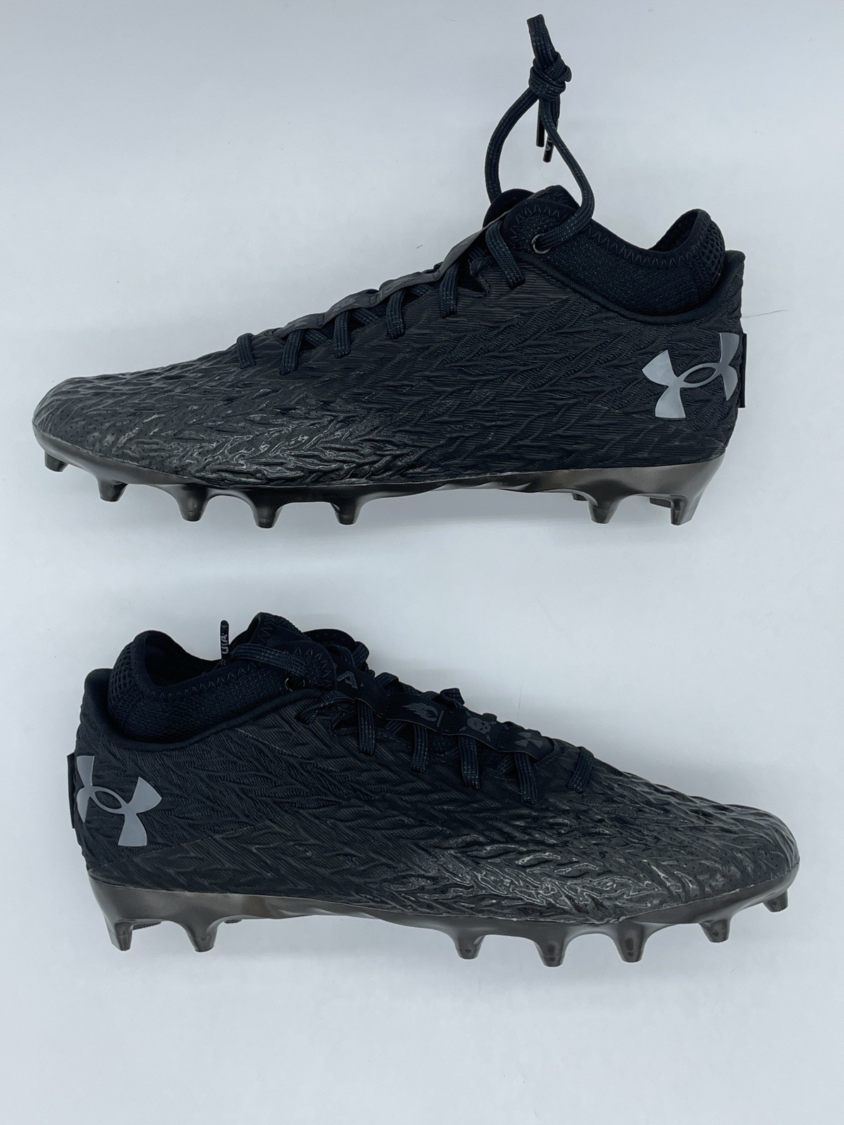 Under Armour Spotlight Clone 4.0 MC “Black” Football Cleats 3027977-001 Size 10