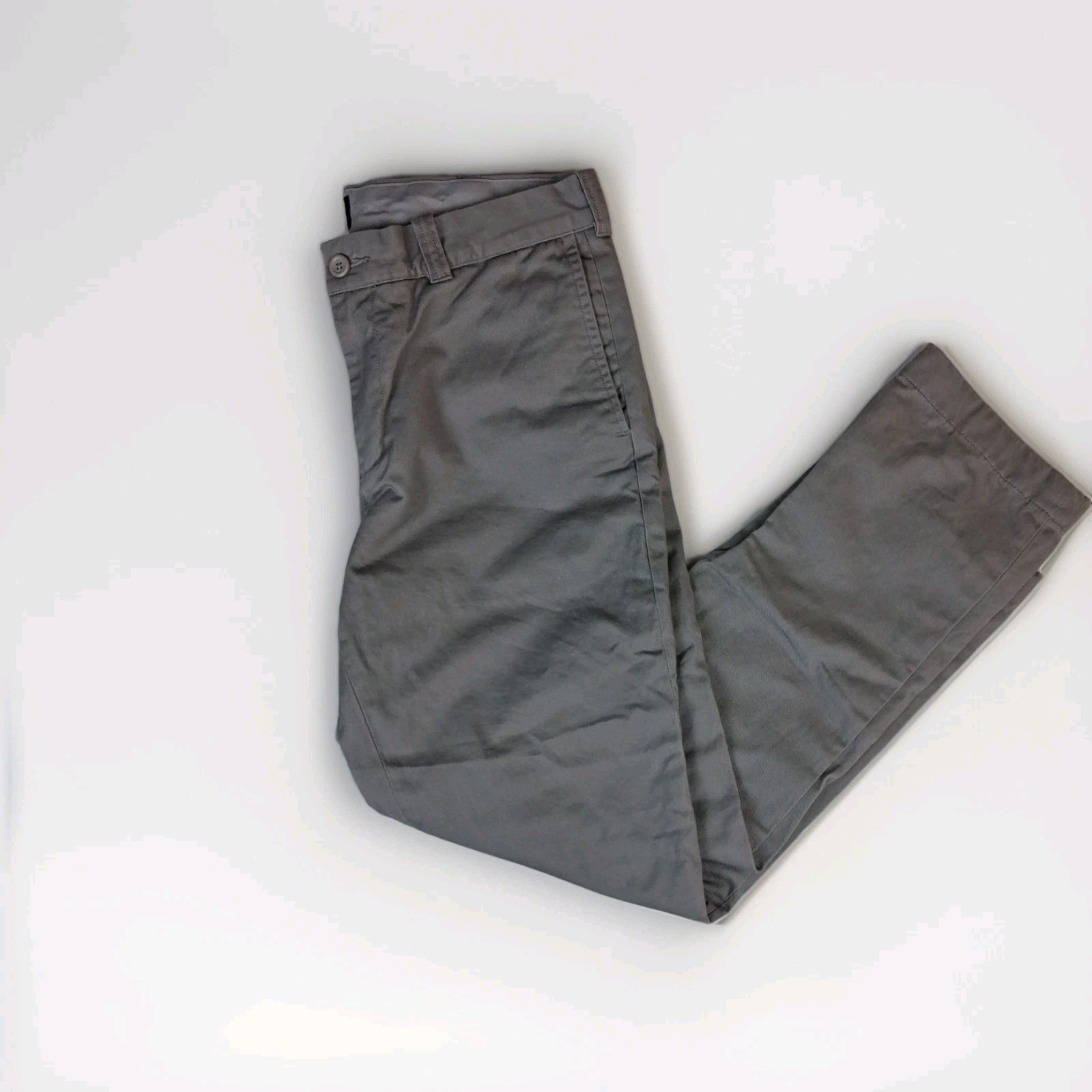 J.Crew The Sutton Chino Pants Structured Midrise Gray Men’s Size 33X30