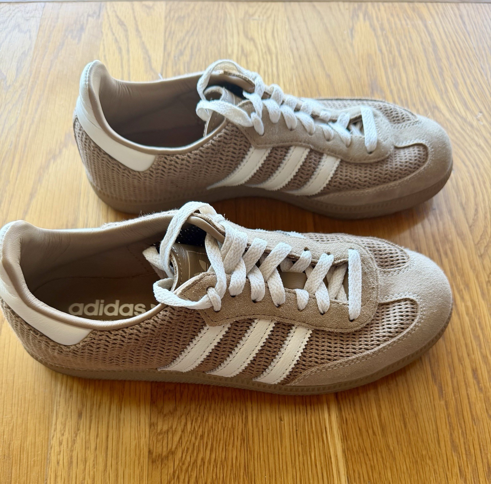 Adidas Samba OG Cardboard / Chalk White / Brown Desert M6.5 W7.5