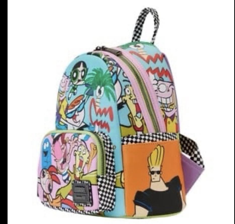 Loungefly Cartoon Network Retro Collage Mini Backpack
