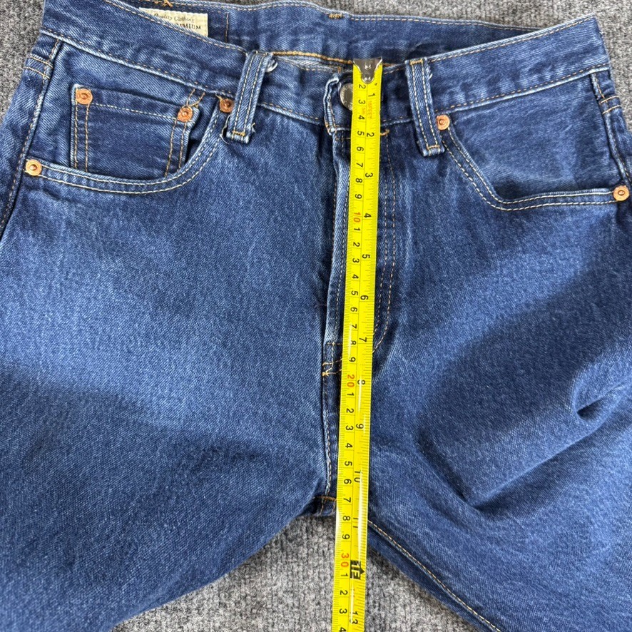 Levi’s Premium 501 ’93 Jeans Mens 29×30 Straight Leg Button Fly Big E Cowboy