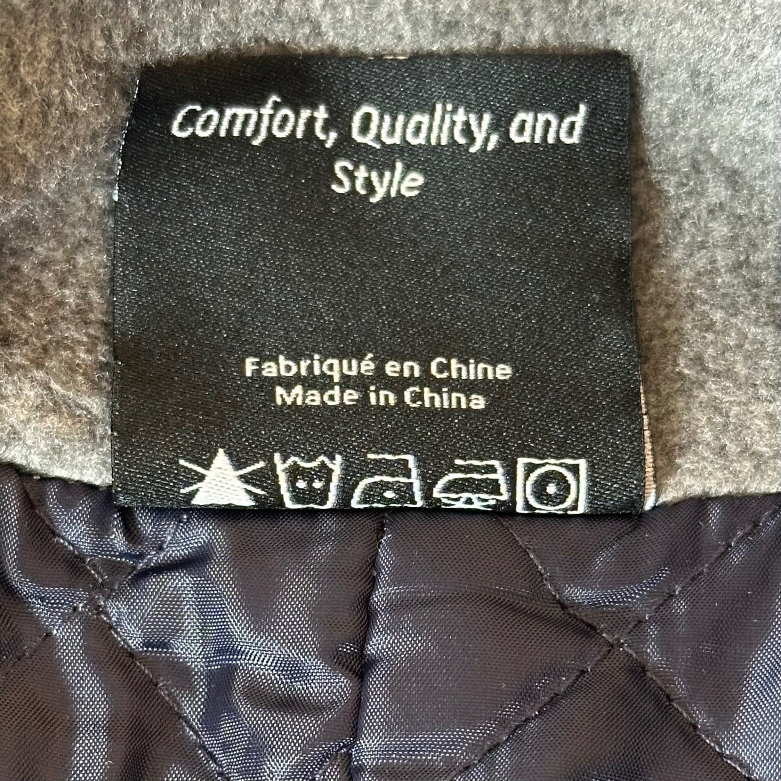 L’EQUITATION INTERNATIONAL Men’s Jacket Size XS Black Quilted Lined Equestrian
