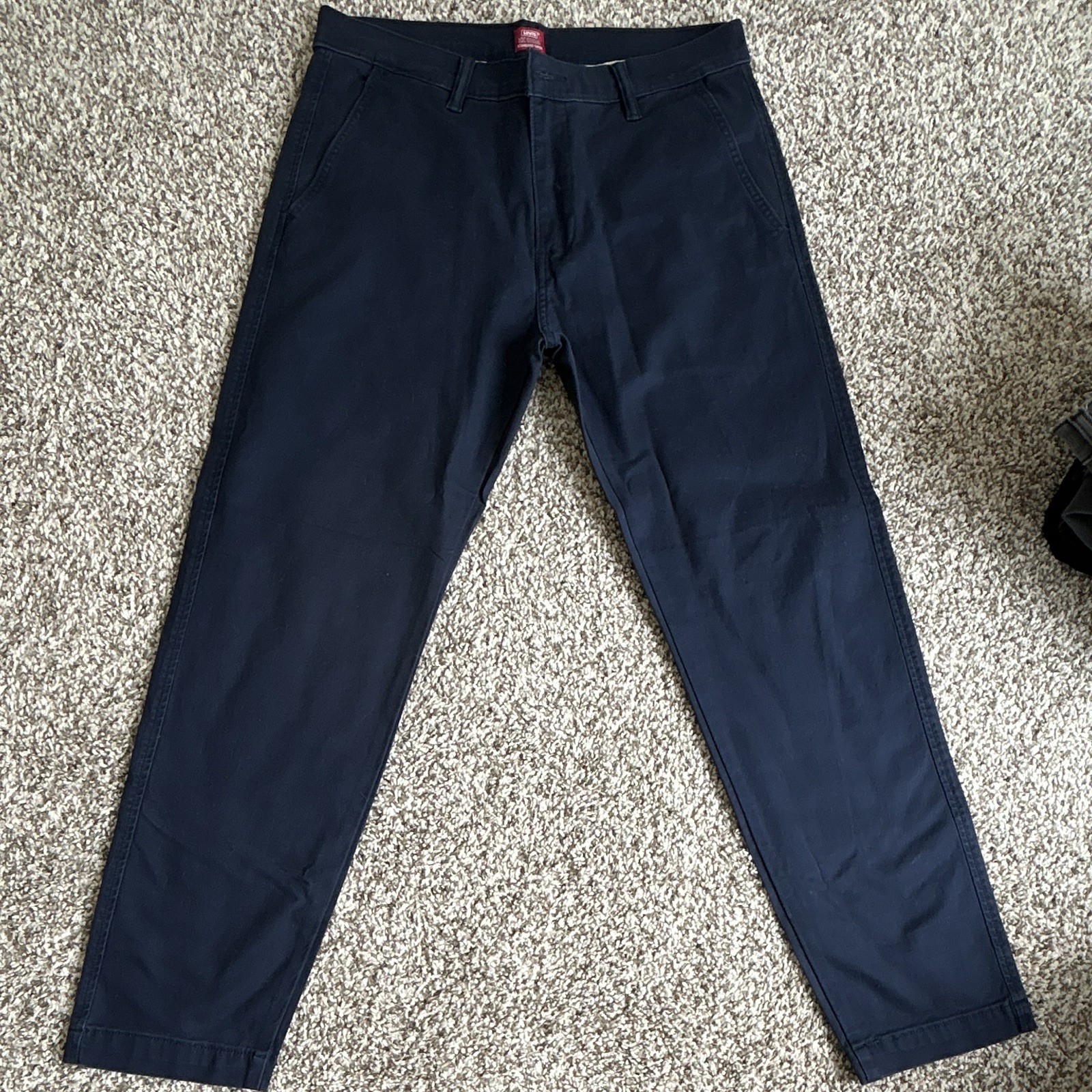 Levi’s XX Chino Men’s Blue Standard Taper Cotton Twill Chino Pants 33