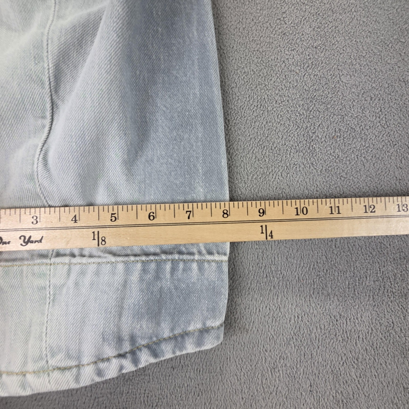 Vintage Levis Engineered Jeans Mens Blue Light Wash Twisted Zip Fly Fits 30×28