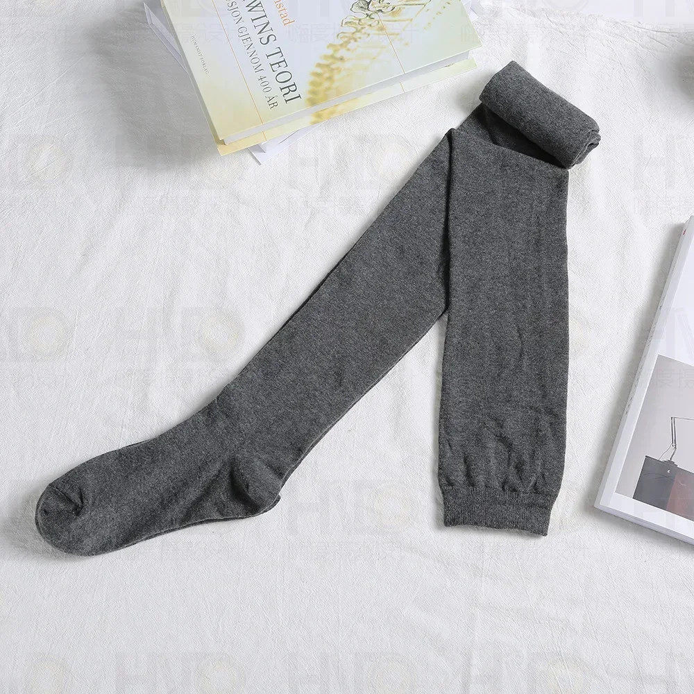 80cm Cotton Thigh High Over Knee Socks for Women Winter