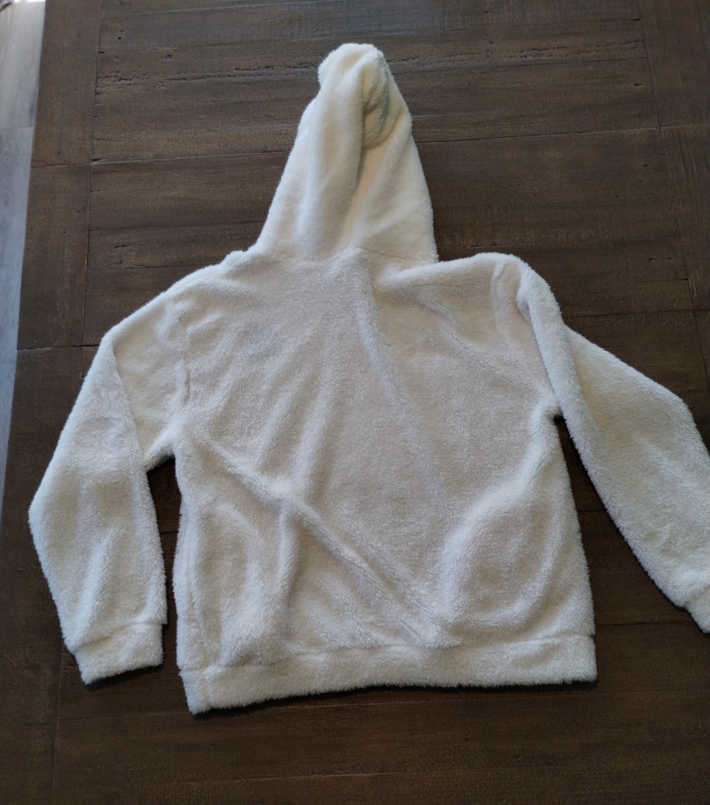 Florida State Seminoles Hoodie Womens Large White Sharpa Soft & Warm Pockets