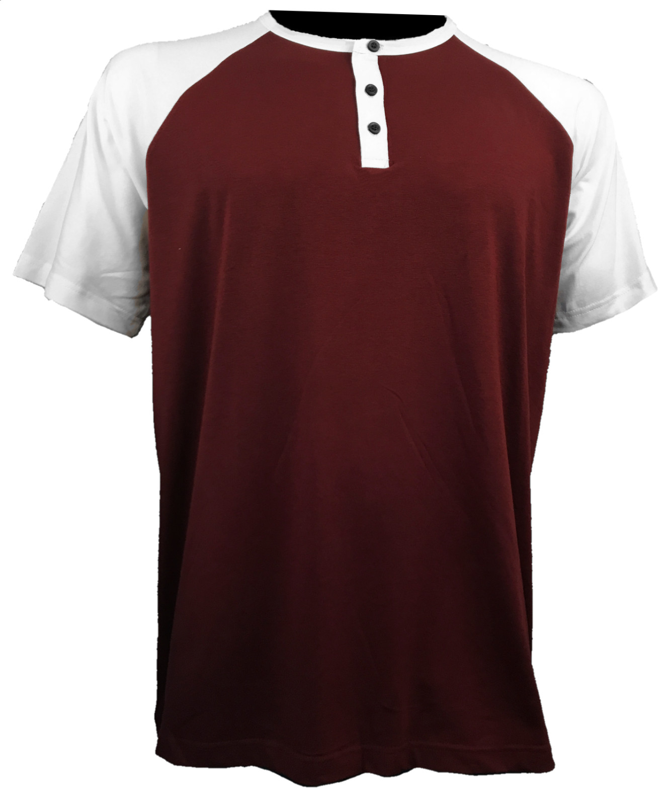 Styllion Big and Tall – Men’s Raglan Henley Baseball Shirts – Heavy Weight RHSS