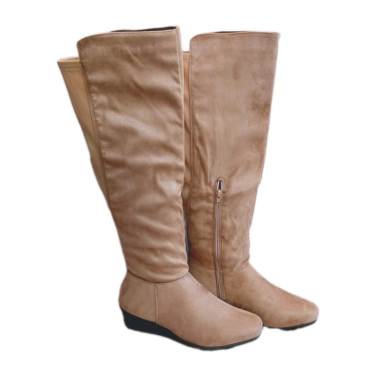 Chinese Laundry Light-On Tall Over The Knee Taupe Boots Women’s Sz 8.5 Medium