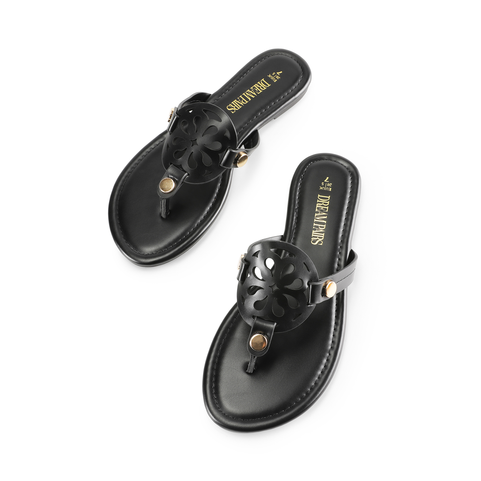 Women Flip Flop Soft Cushion Slip On Slide Thong Summer Walking Flat Sandals