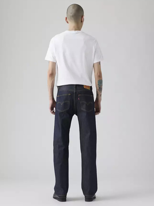 LEVI’S 501® Original Shrink-to-fit™ Men’s Jeans Rigid – Dark Wash – Non Stretch