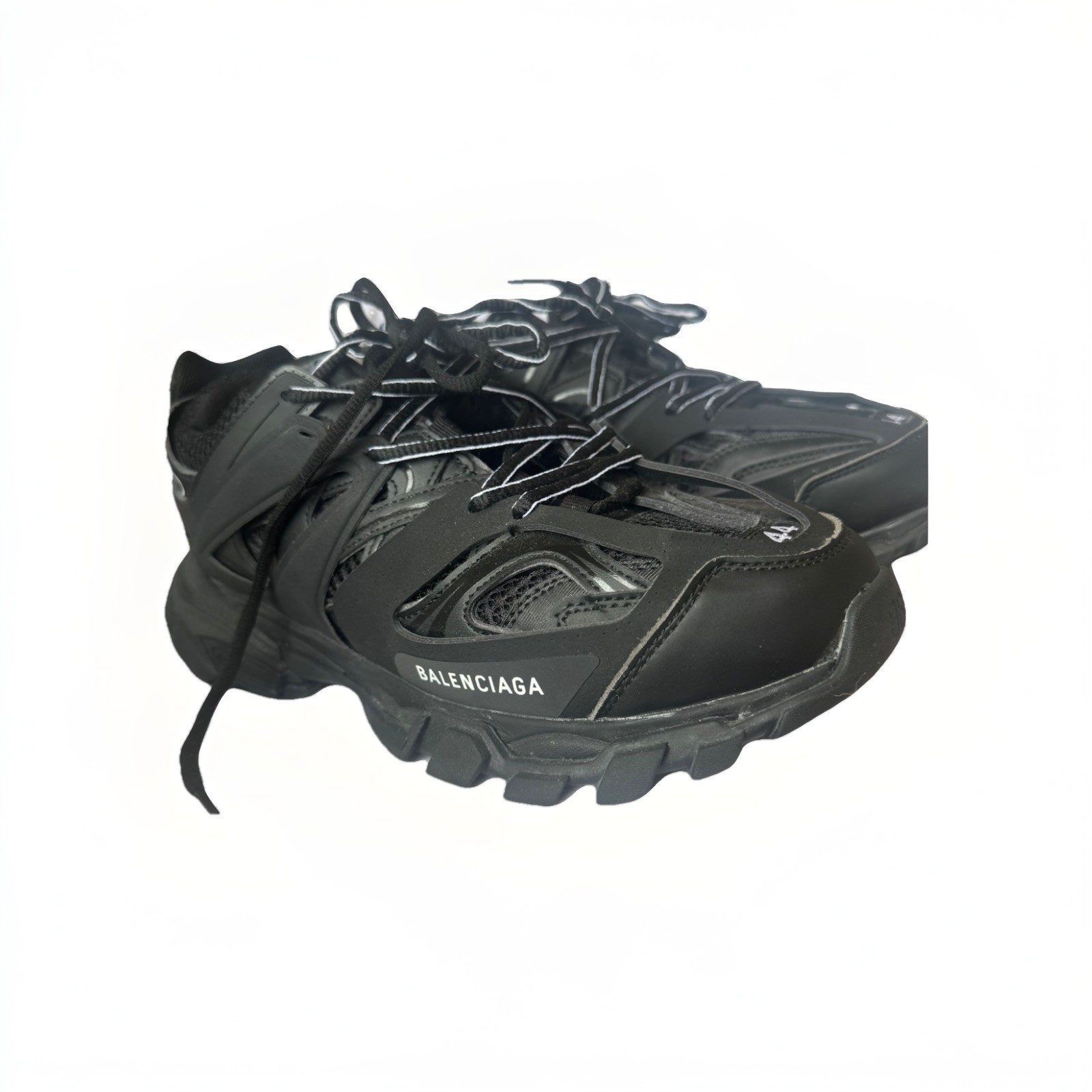 Balenciaga Track Men’s Black Low Top Lace-Up Athletic Sneakers w/o box