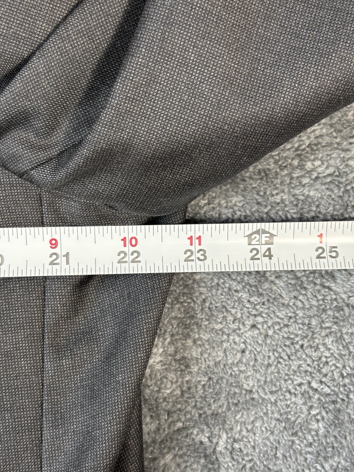 Brooks Brothers 1818 Madison Blazer 46L W41 Gray Vitale Barberis Wool USA Made
