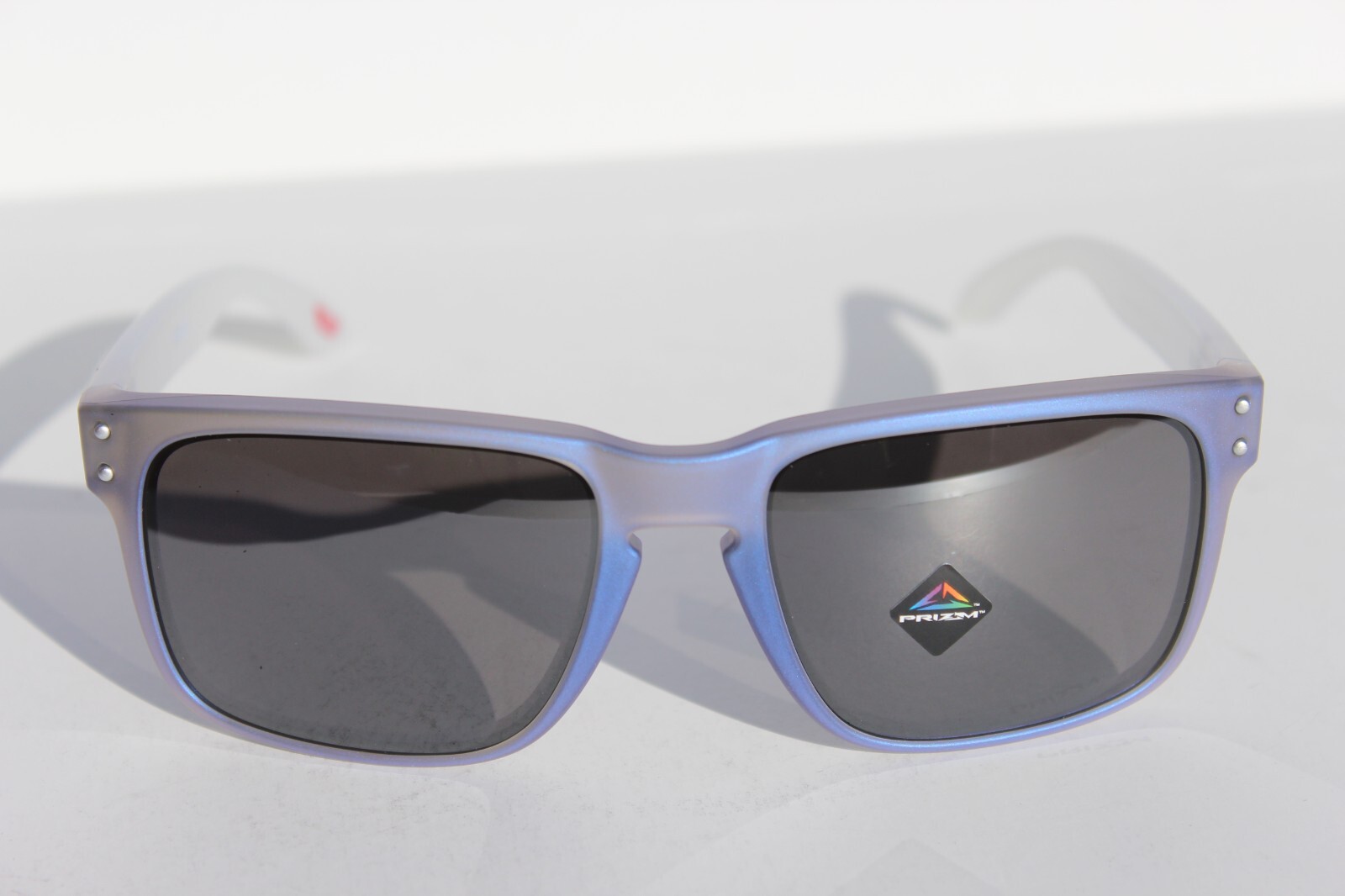 OAKLEY Holbrook Sunglasses Matte Stonewash Opaline/Prizm Black OO9102-X8 NEW
