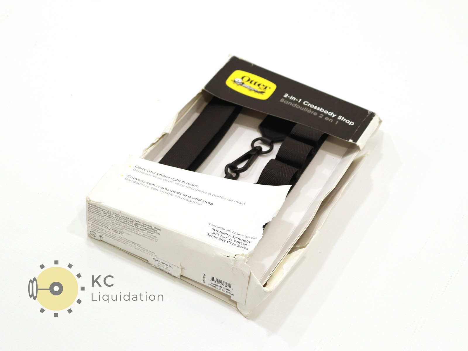 Otterbox 2-in-1 Black Adjustable Crossbody Strap For Phone