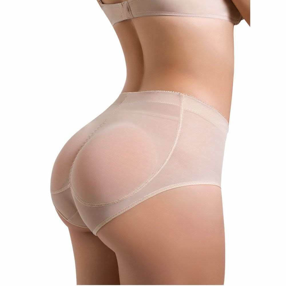 Fullness Butt Lifter Padded Enhancer Briefs Silicone Buttocks Padded Panty