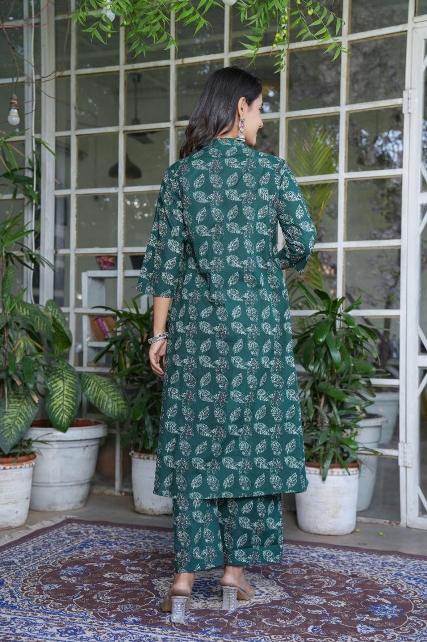 Pakistani Green Salwar Kameez Plus Size Wedding Party Palazzo Kurta Dupatta Sets