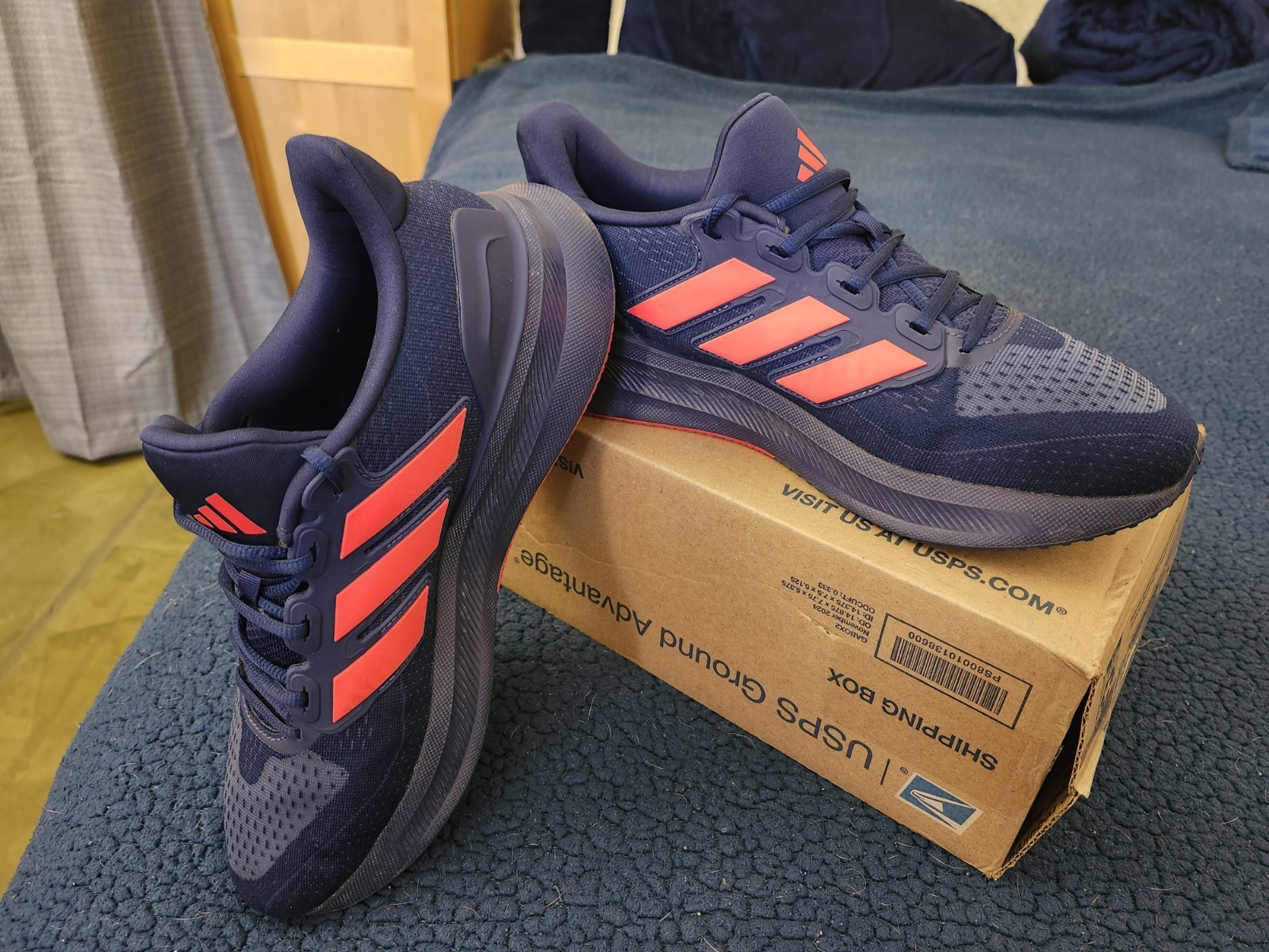 adidas boost running shoes men 11.5 new