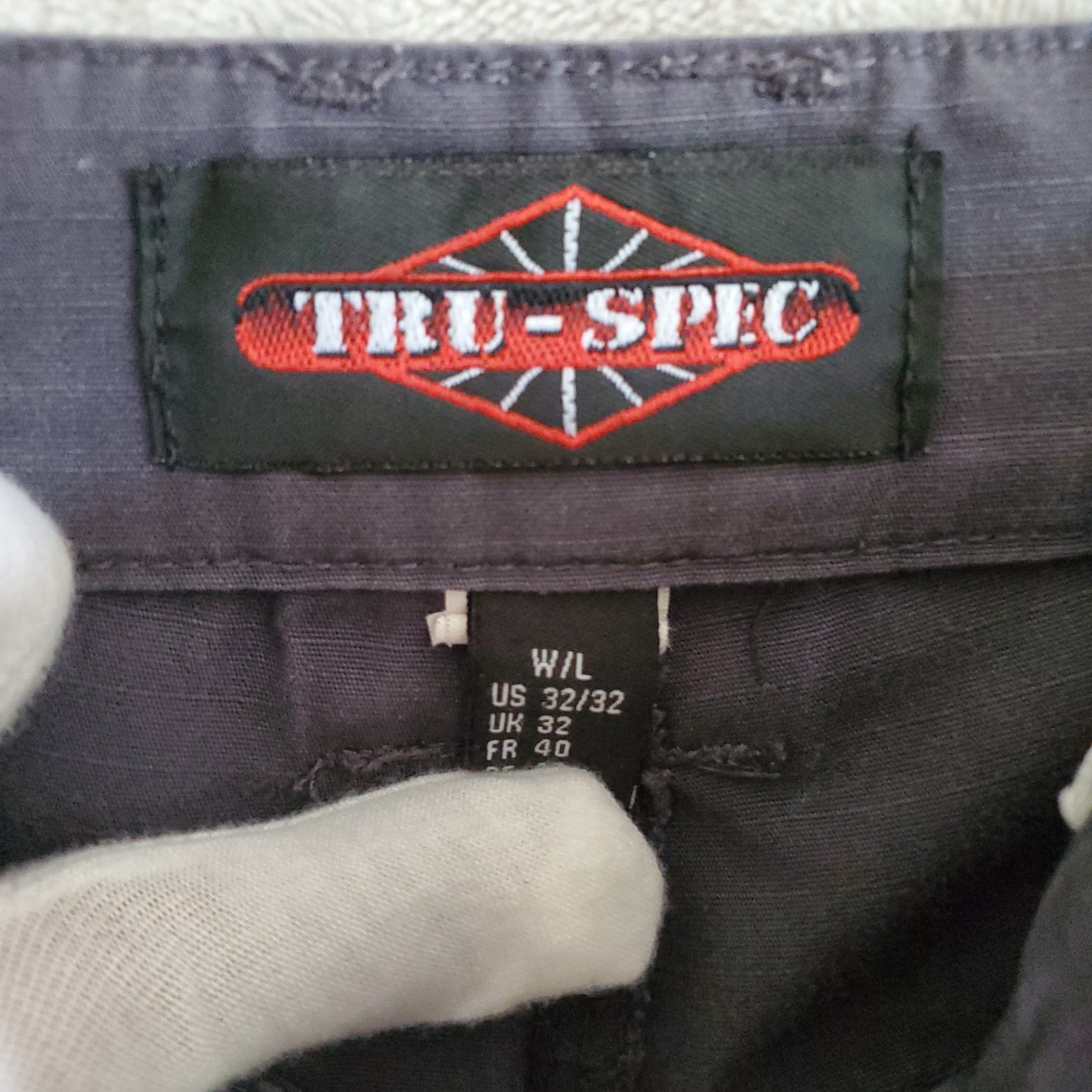 Tru-Spec Cargo Pants Mens 32×32 Gray Ripstop Tactical Utility Workwear Outdoor