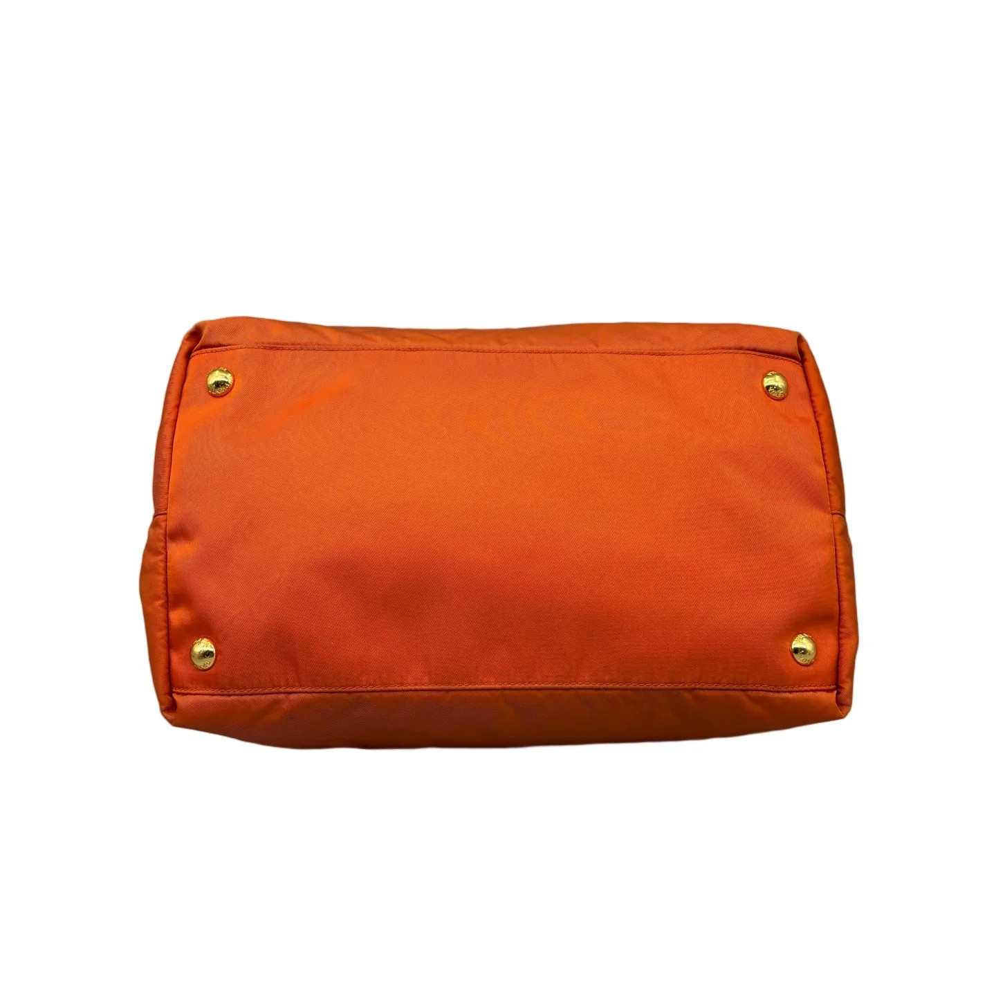 Prada Handbag Orange Tessuto Nylon (mx061126b7r)