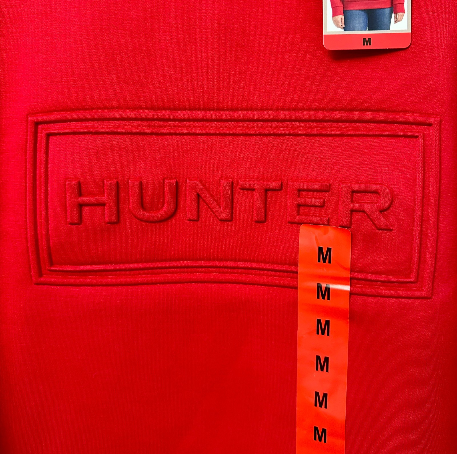 Hunter Women’s Embossed Pullover, Red