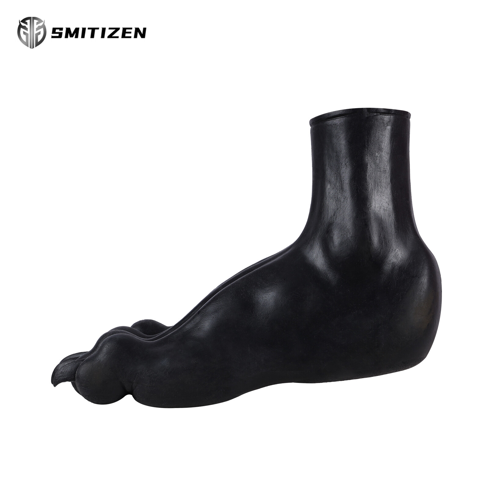 Smitizen Silicone Black Beast Paw Monster Feet Realistic Skin Paw for Cosplay