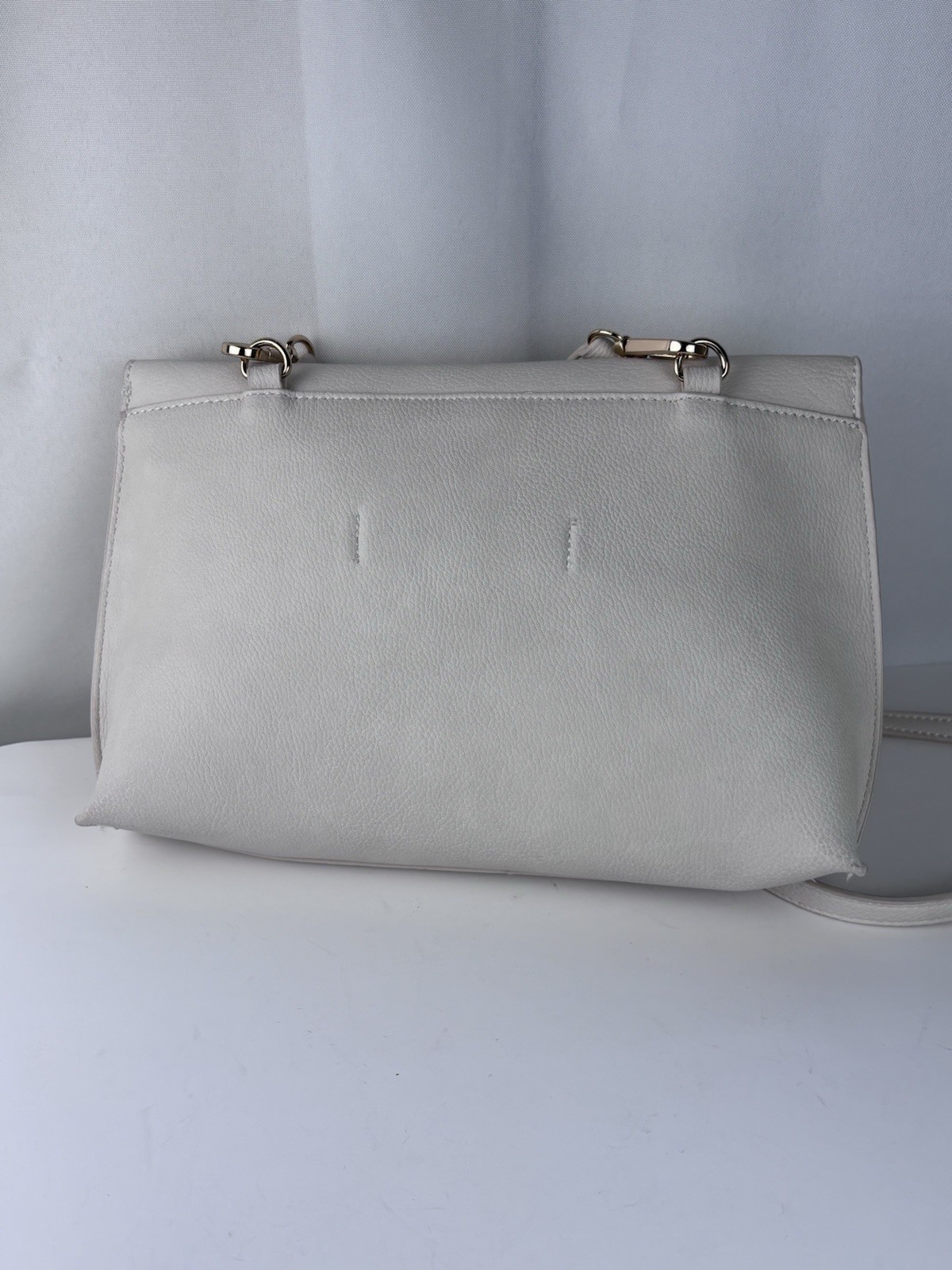 Street Level Anthropologie Crossbody Bag Vegan Leather & 100% Cow Leather trim