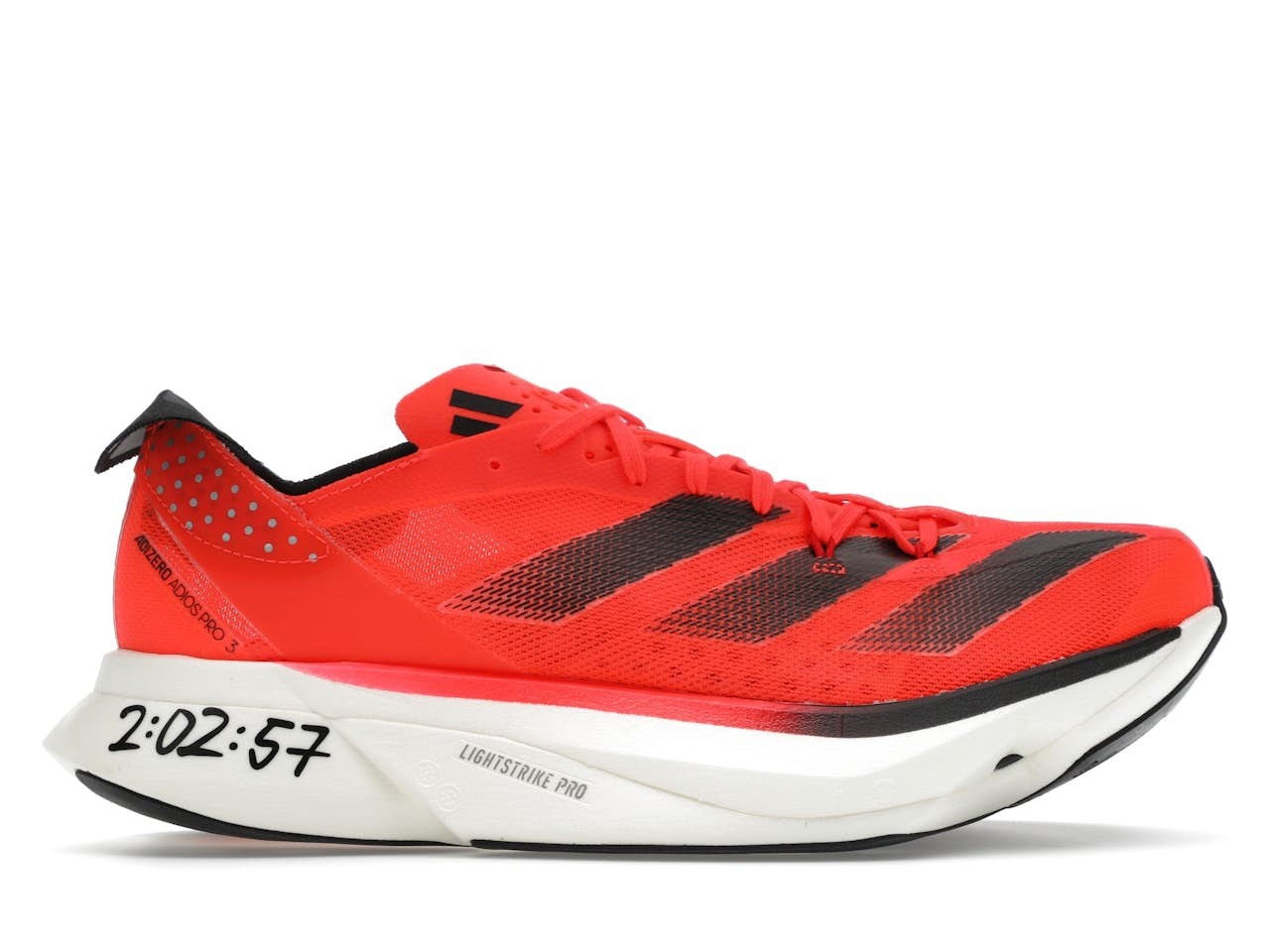 adidas Adios Pro 3 Men’s Running Shoe Size 13 (Red/Black)