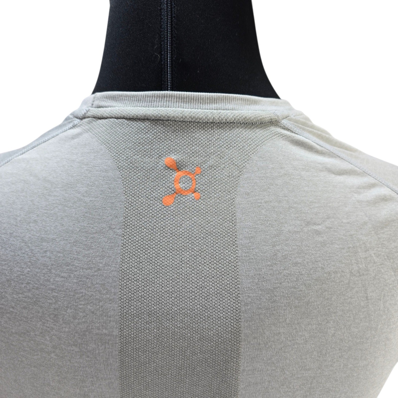Orangetheory Shirt Mens Large Gray Performance Seamless Training Workout Gym