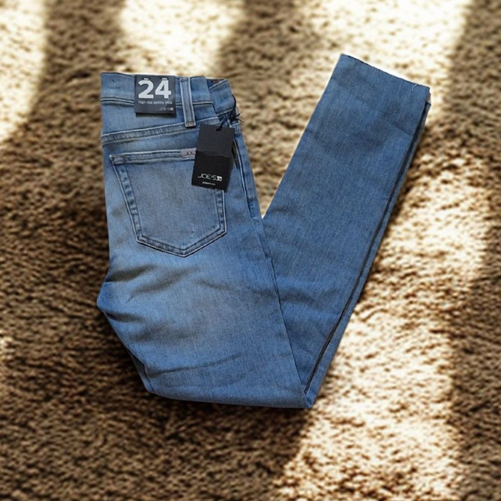 NWT Joe’s Jeans High Rise Skinny Crop Junia Wash Womens 24 $188 MSRP