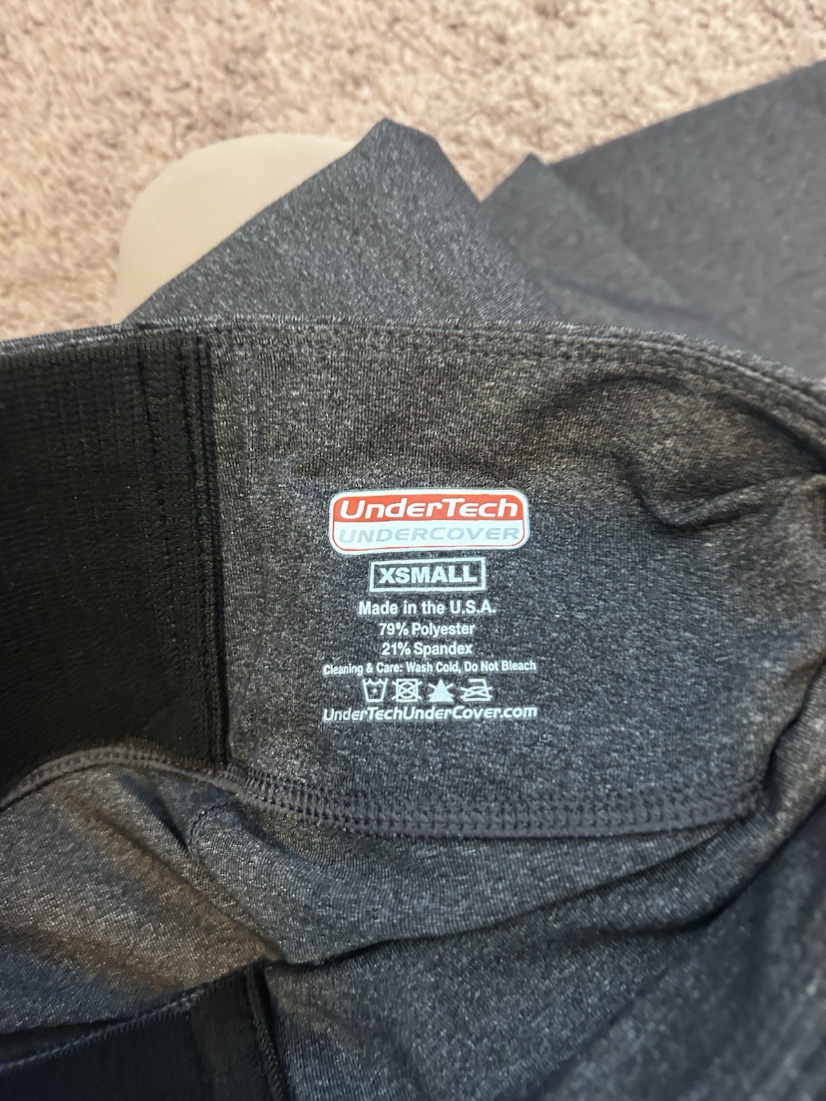 Women’s UnderTech Undercover Conceal Carry Leggings XS NEW Without Tags
