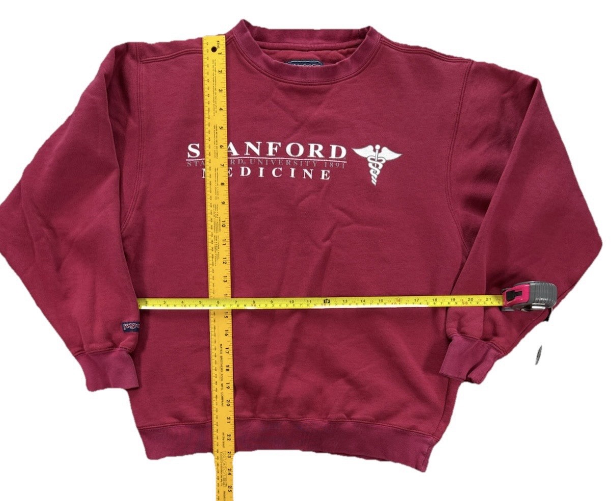 Vintage Jansport Stanford University Medicine Sweatshirt Men’s Small Red College