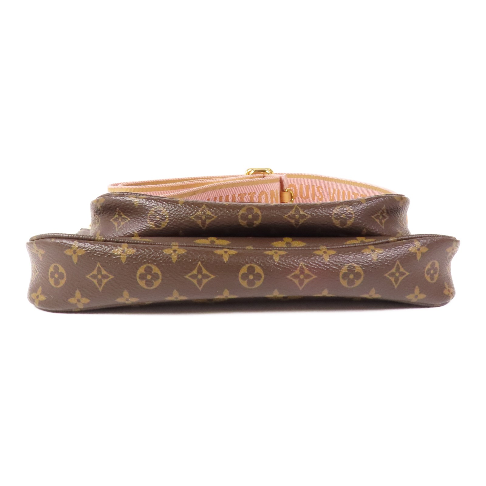 LOUIS VUITTON LV GHW Multi Pochette Accessoires 2 Way Bag M44840 Monogram Brown