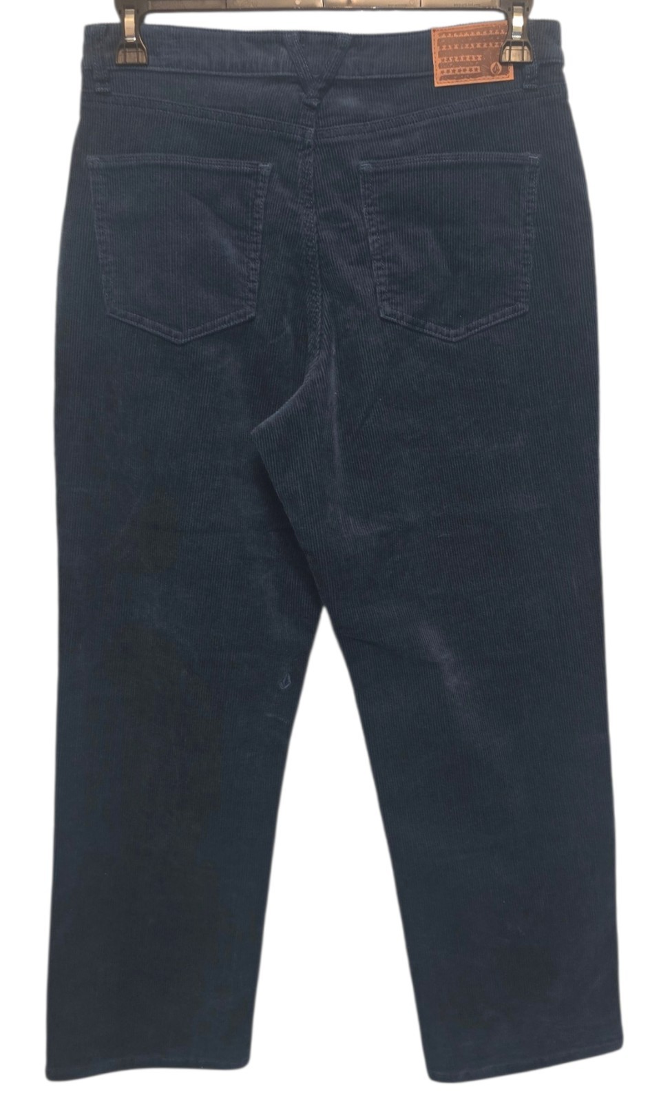 Volcom Stoned Straight Midnight Green Corduroy Pants Size 30 x 27 NEW WITH TAGS!