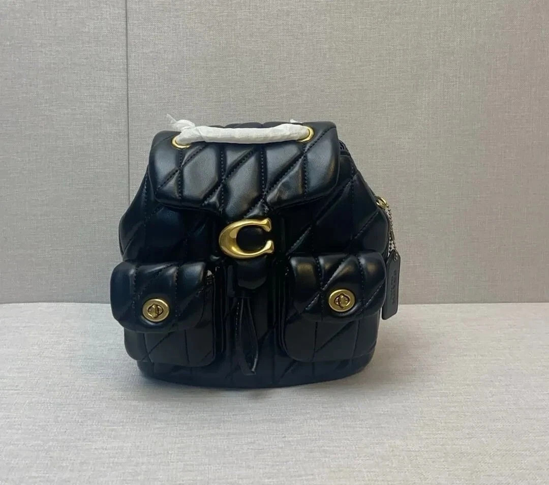 Coach Tabby Backpack Quilted CU076 Black