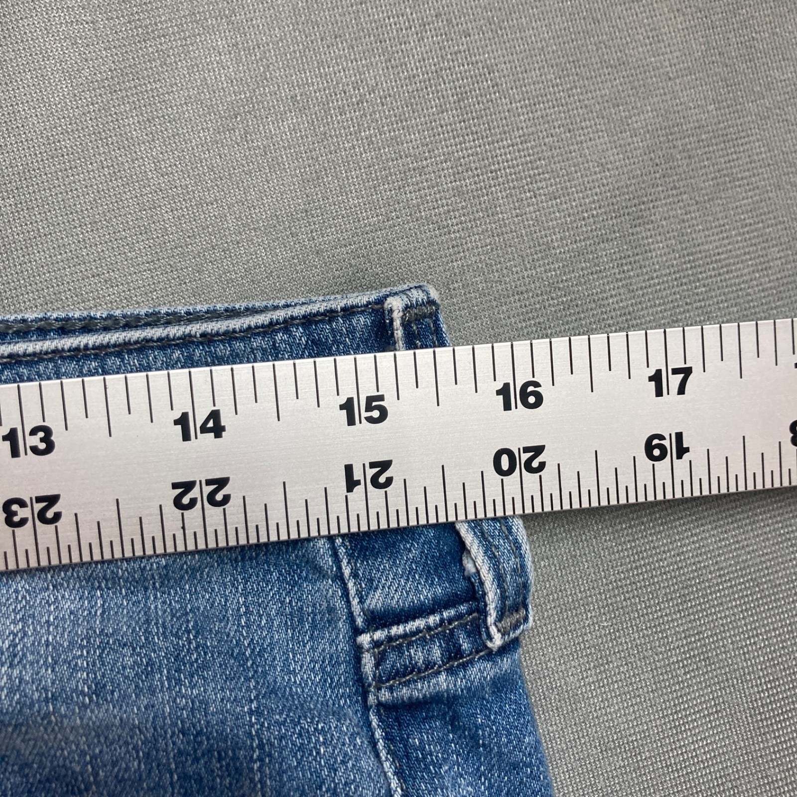 AG Jeans Womens 30 Blue The Prima Roll Up Mid Rise Skinny Stretch Denim Cuffed