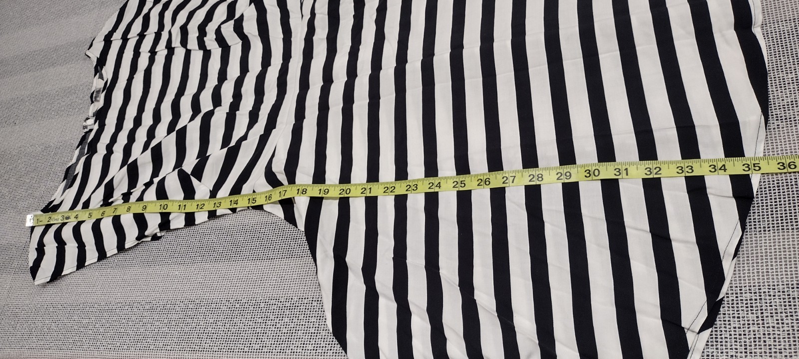 BB Dakota Black & White Stripes Dress Striped Emo Euro 30 USA 8 Waist 28 inches