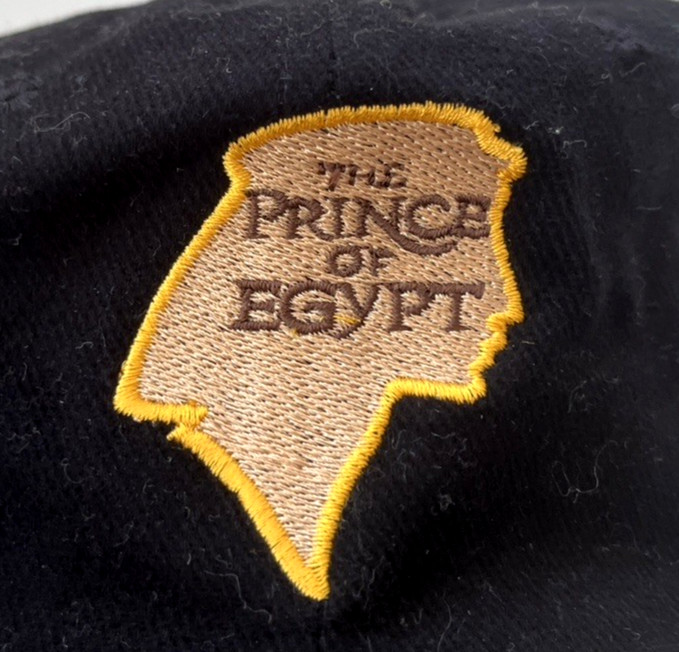 PRINCE OF EGYPT DreamWorks animation crew hat 1998 Headshots KC Caps snap buckle
