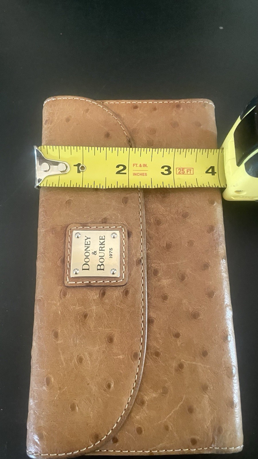 Dooney & Bourke Caramel Checkbook Wallet I have a Hobo purse to match