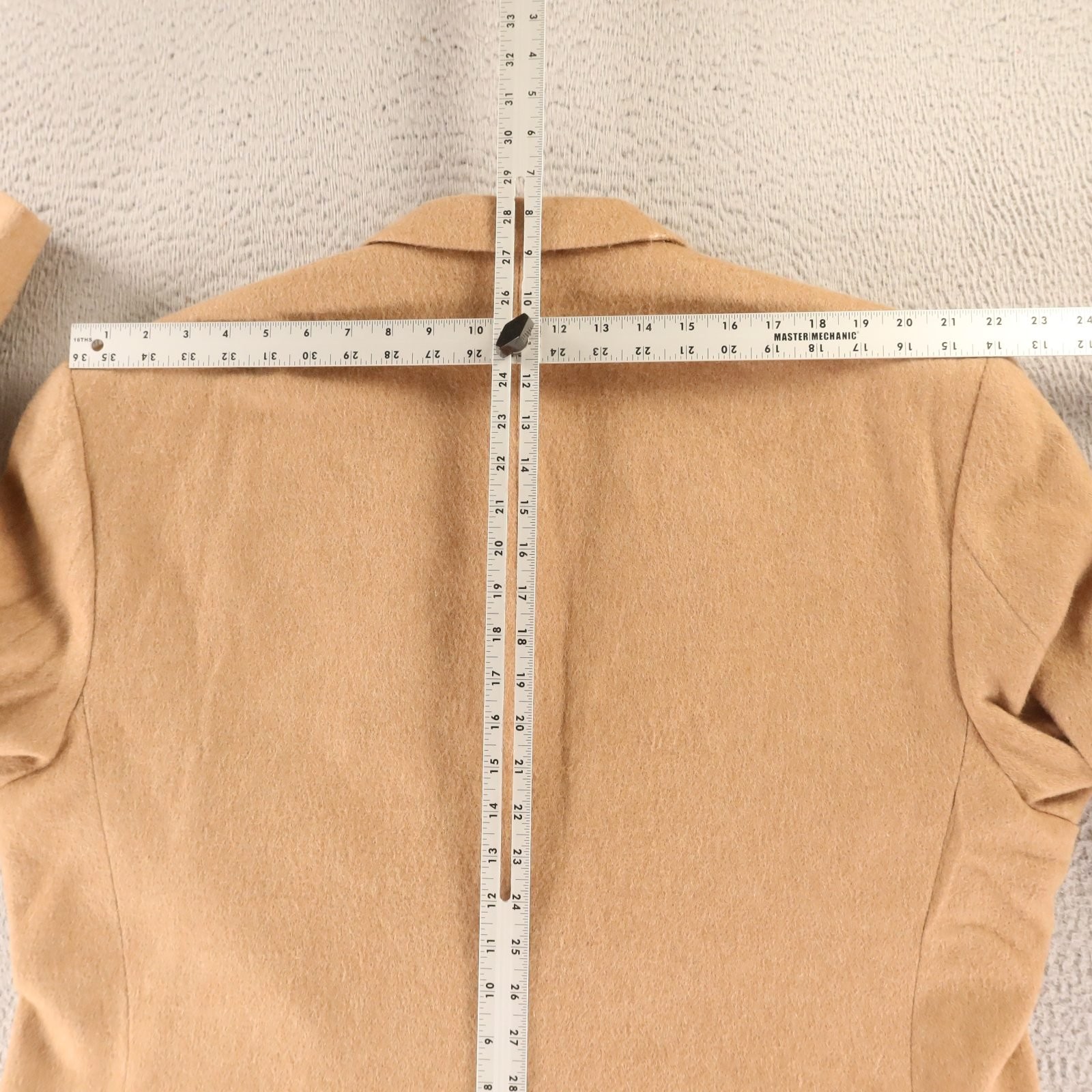 VTG Deansgate Jacket 48L XLT Beige 100% Camel Hair Flannel Soft Blazer