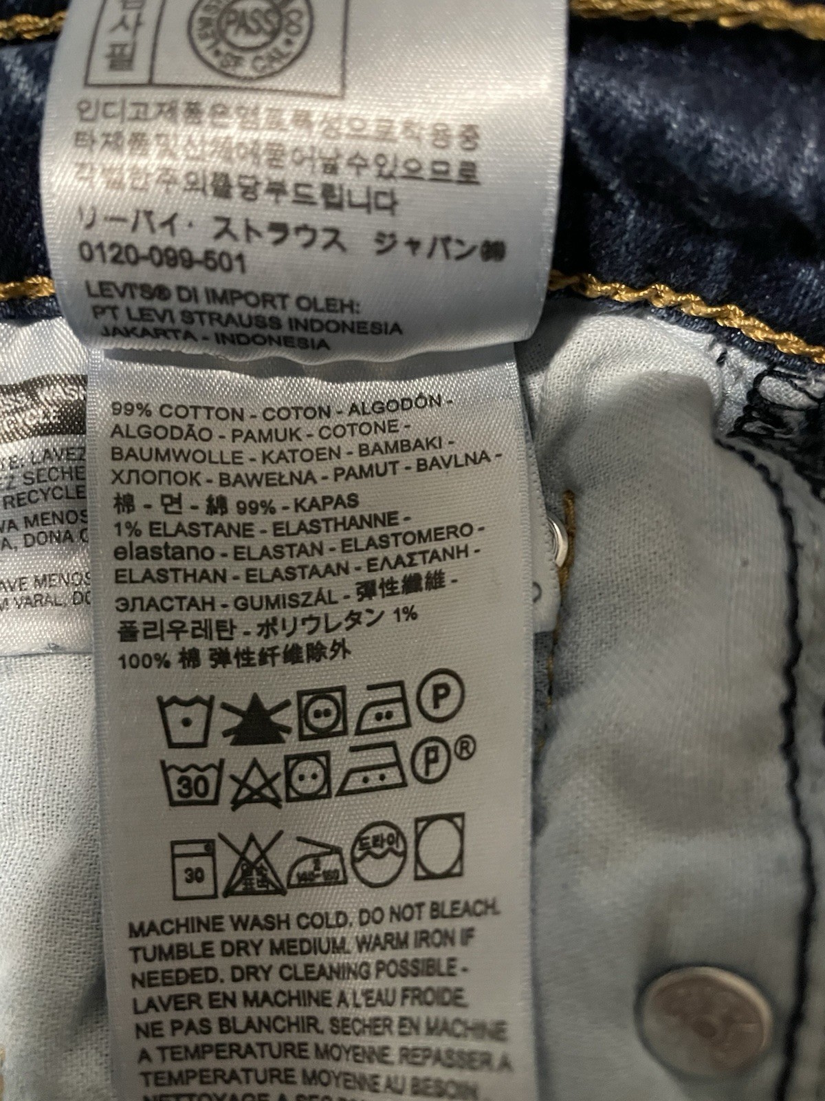 levi’s men’s 527 slim bootcut fit jeans 30×30
