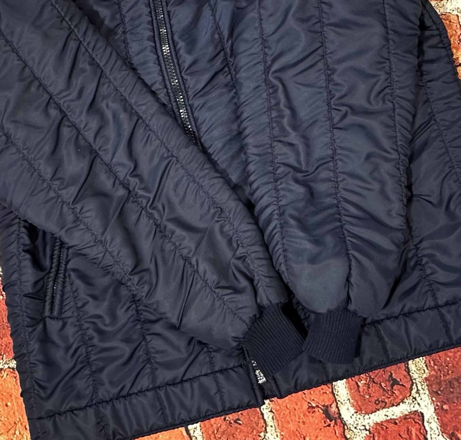 HELLY HANSEN SAILING JACKET SIZE LARGE 1960s 1970s SEAFARER NAVY VINTAGE COAT