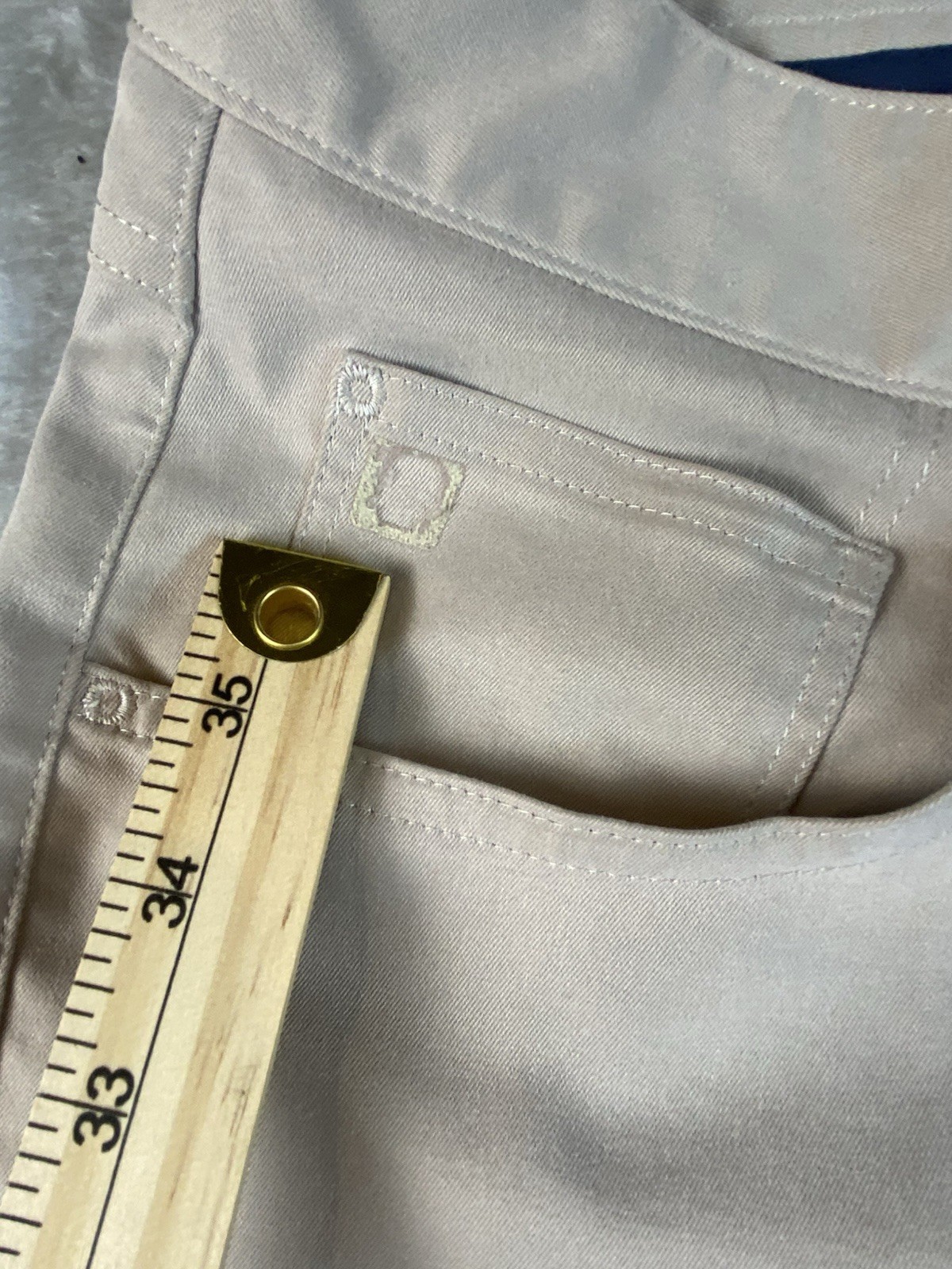 Peter Millar Crown Sport Performance Pants 35×34 Khaki Golf Travel
