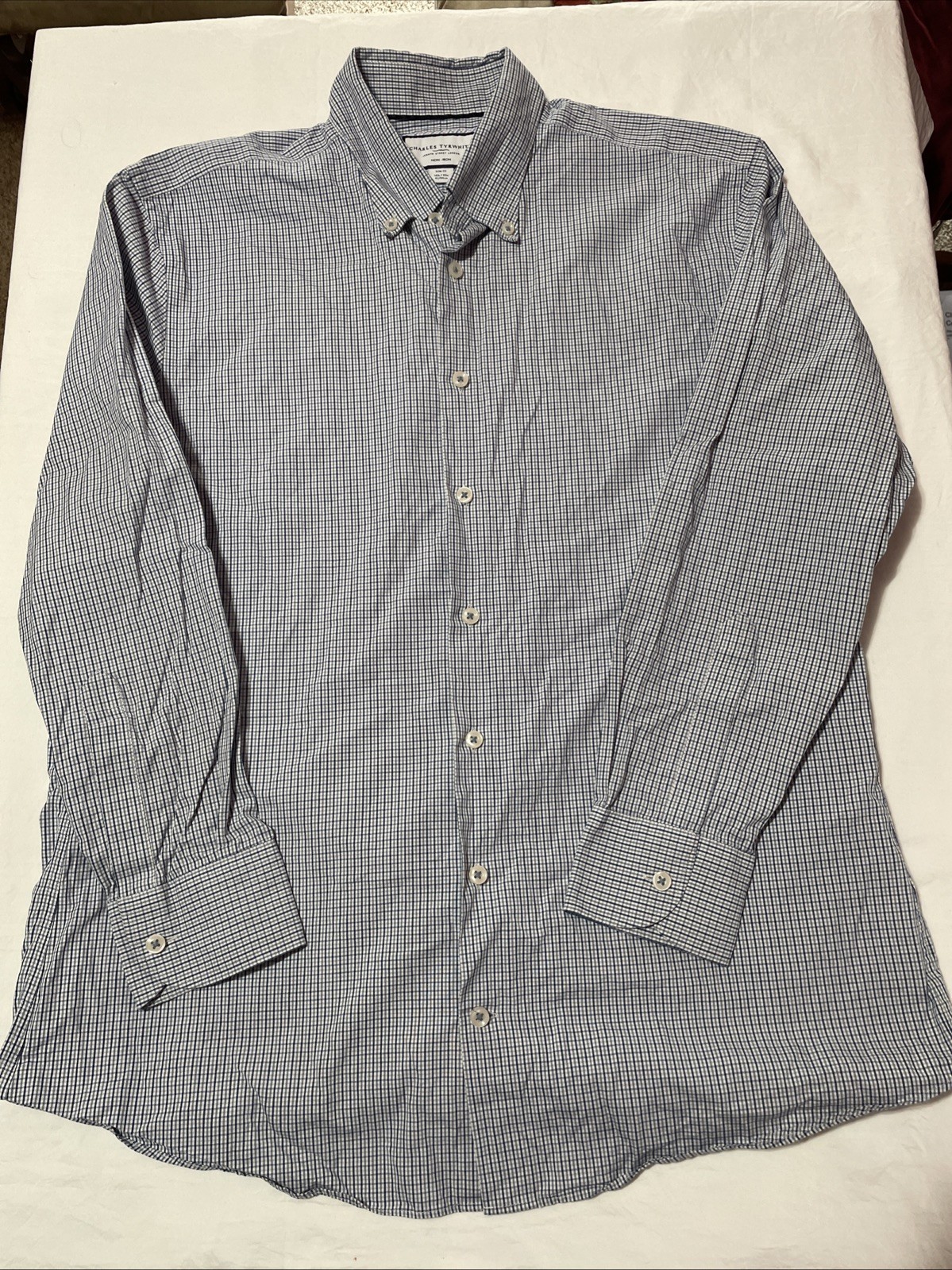 Charles Tyrwhitt Men’s Size 16 1/2 And 33 Inch Button Up