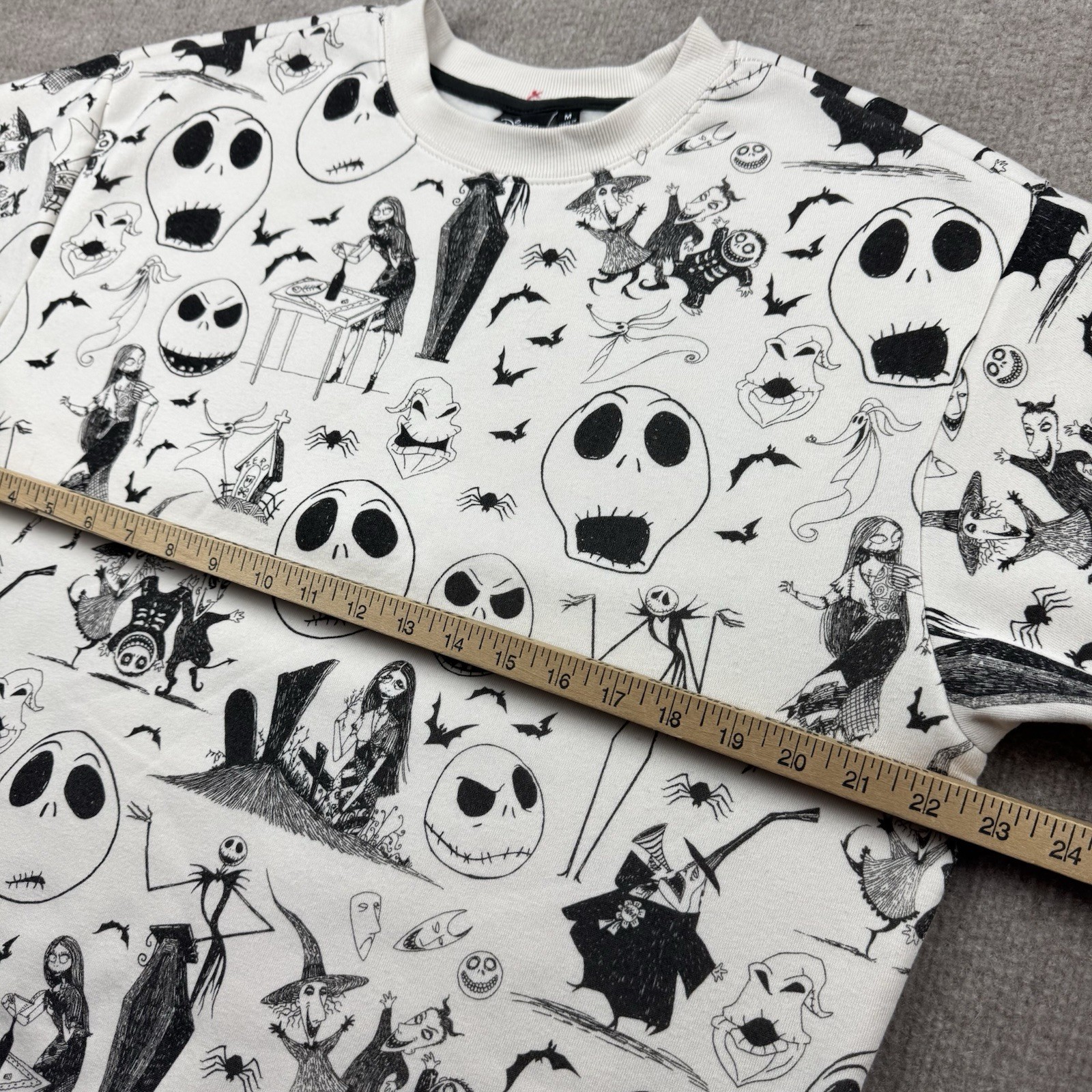 The Nightmare Before Christmas Shirt Sweater AOP Halloween Spooky Disney Medium