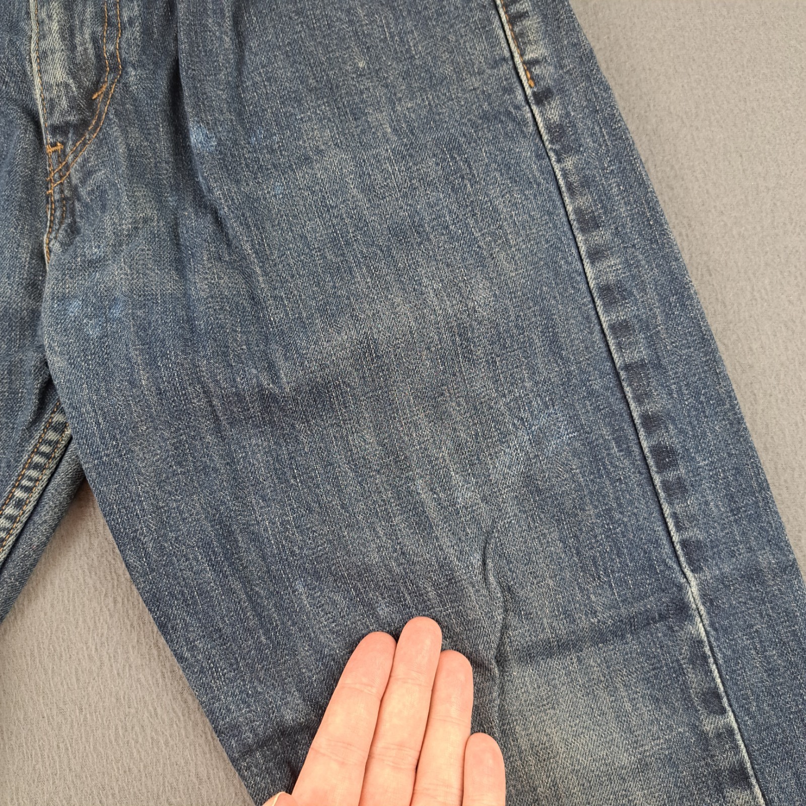 Levi’s 569 Loose Straight Denim Jeans Men’s 30×30 (Fits 30X28) Distressed