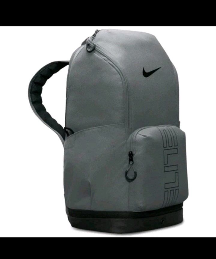 Nike Varsity Elite Backpack Iron Grey Black -HM9965-068 -32L -NEW-