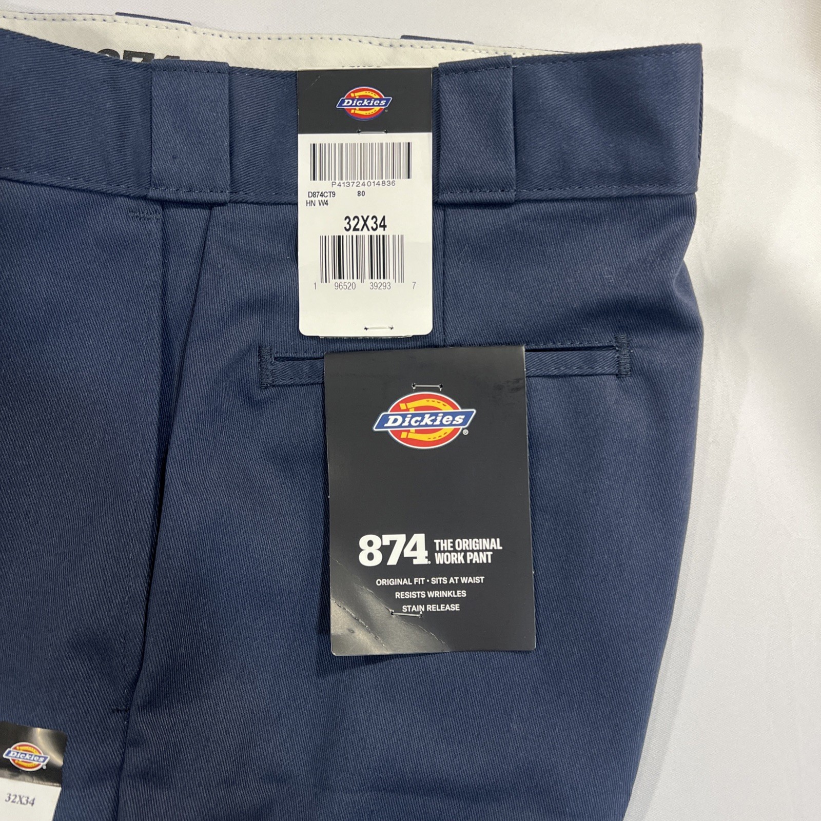 DICKIE’S Men’s 874 Pants Classic Original Fit Work School Uniform Straight Leg