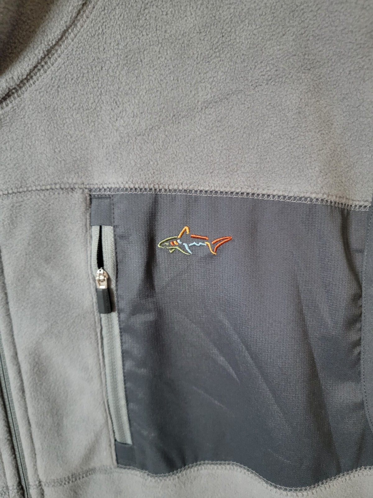 Greg Norman for Tasso Elbo Men’s XL Gray Vest Full Zip Front Outdoors