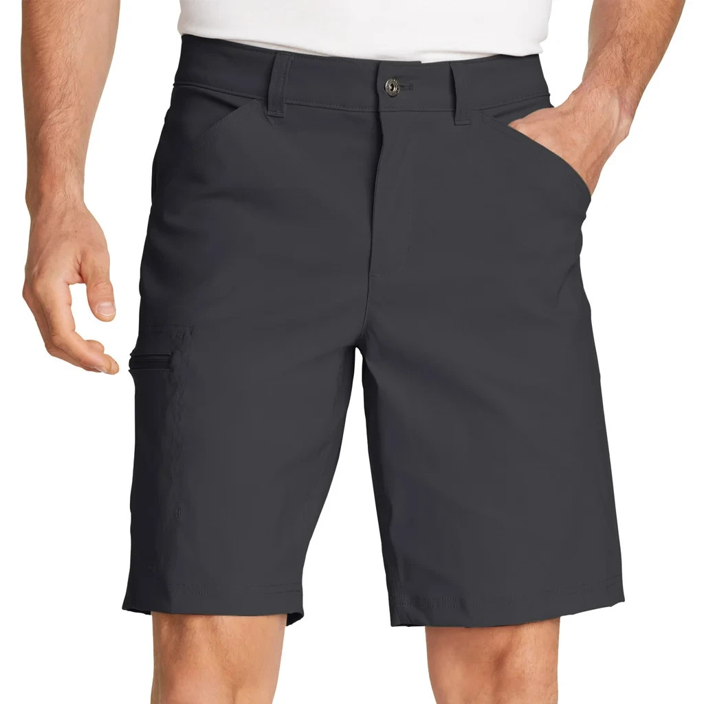 NEW Men’s Eddie Bauer Rainier Tech Shorts Sz 30-36 Beige,blue,Dark Grey- Hiking