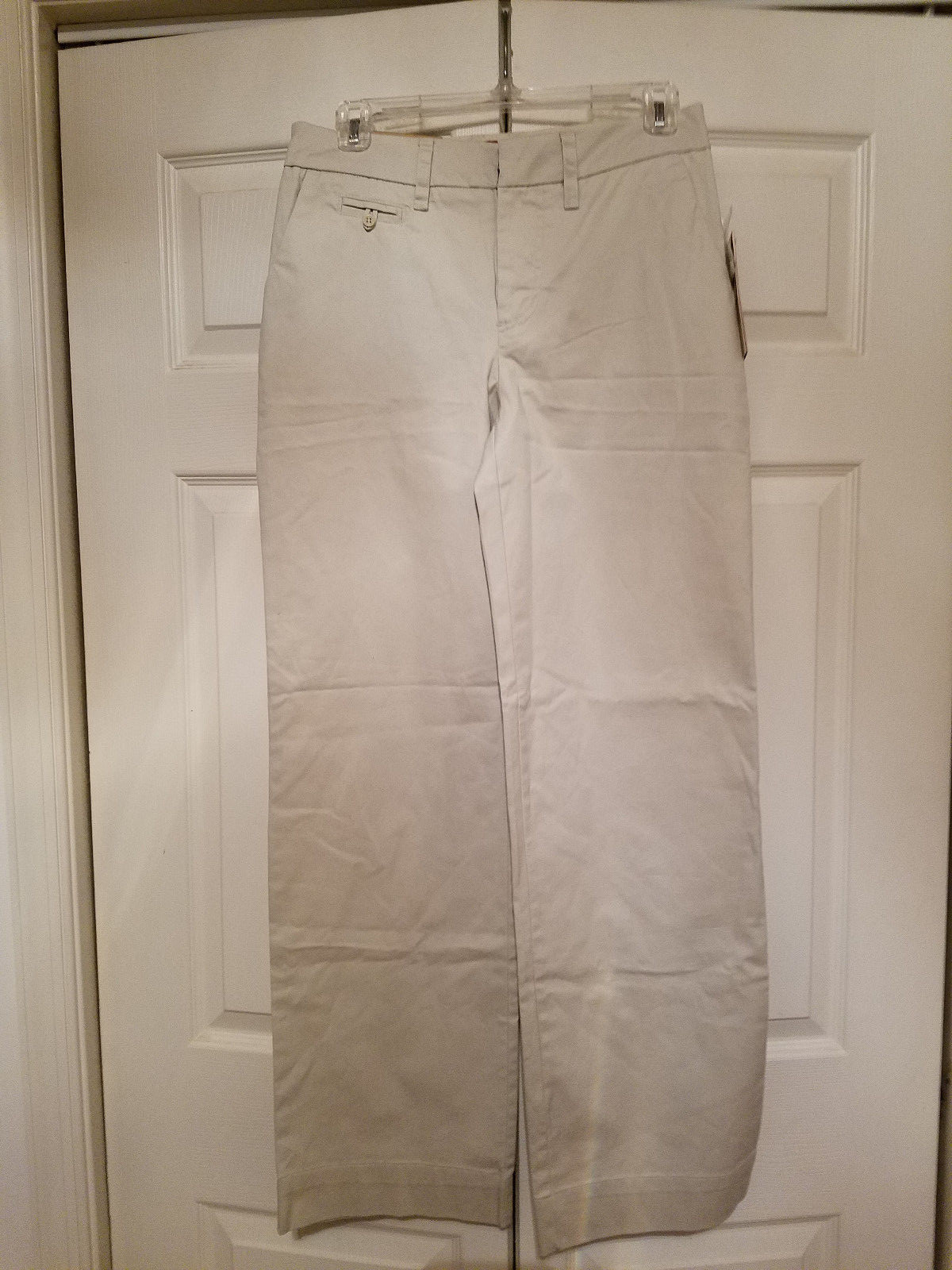 Merona Oyster The Ultimate Khaki Nanotex Fabric Relaxed Size 2 Pants (New)